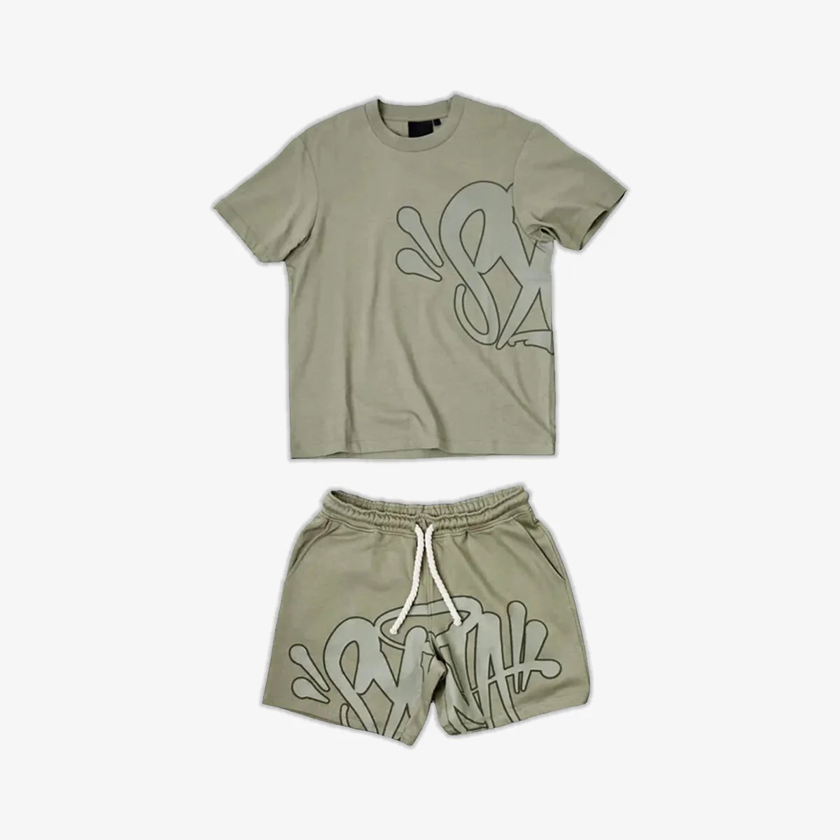 Syna World Short & T-Shirt Set - Sage Green – Ice Kickz