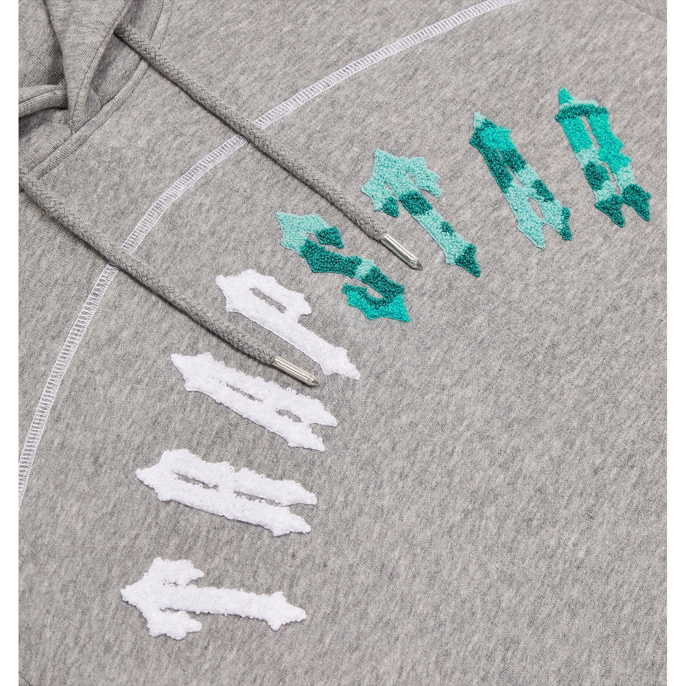
                  
                    Trapstar Irongate Chenille Arch Hooded Tracksuit - Grey/ Sea Blue
                  
                